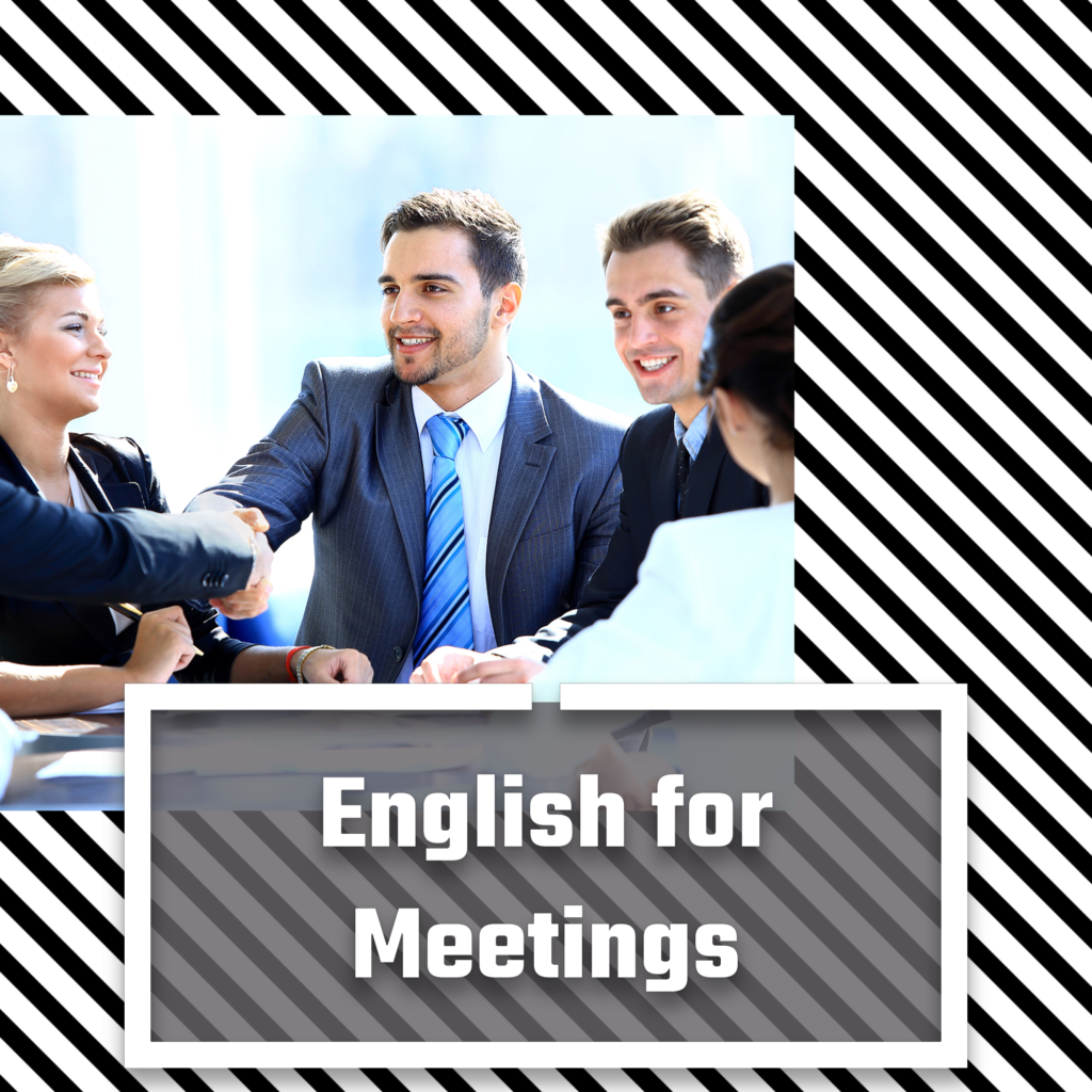Presentations Meetings English