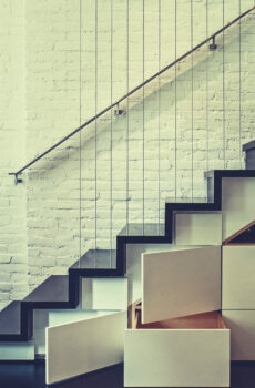 under-stairs storage furniture